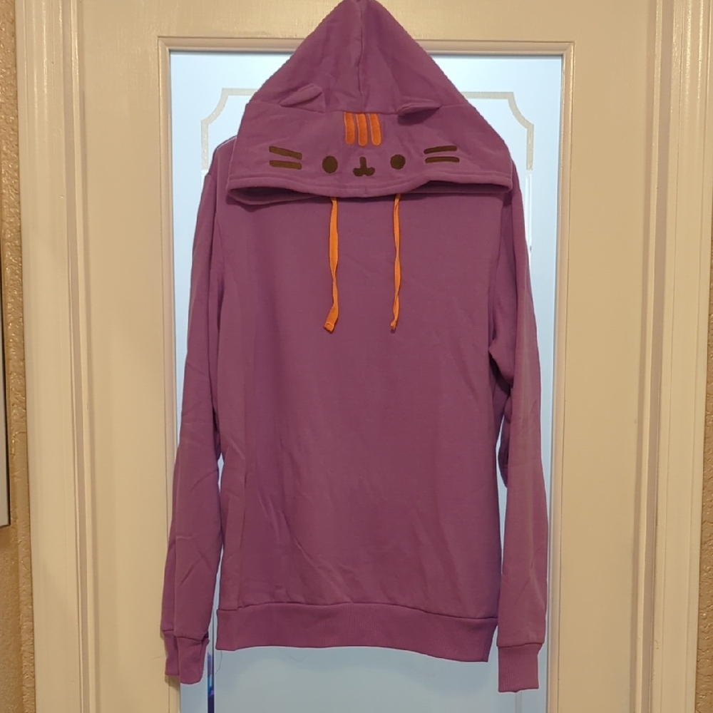 Pusheen Purple Hoodie